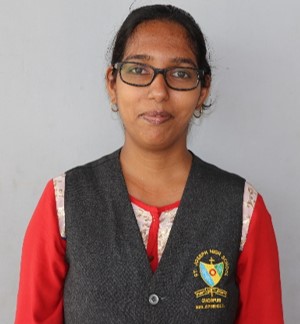 Mrs. Isperance Sequeira, teacher at St Joseph High School Ghorpadi